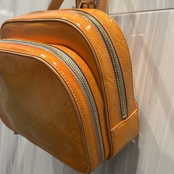 Louis Vuitton‎ LV Yellow Vernis Murray Backpack EUC - Picture 4 of 17